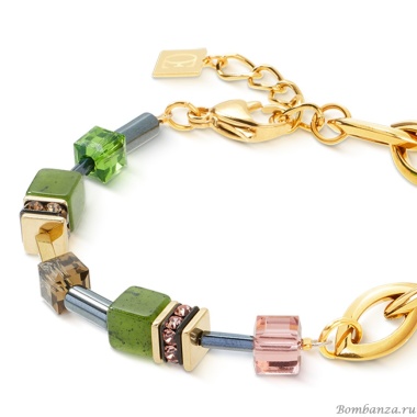 Браслет Coeur de Lion, Green-Gold, 4524/30-0516 Браслет Coeur de Lion, Green-Gold, 4524/30-0516. Германия
