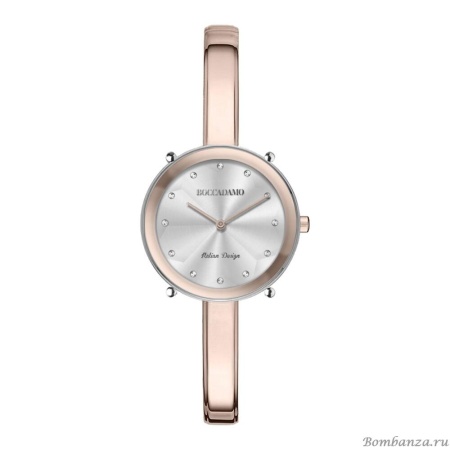 Часы Boccadamo, Loving Rosegold Silver LO004 BW/RG Часы Boccadamo, Loving Rosegold Silver LO004 BW/RG