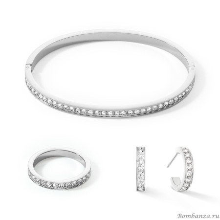 Серьги Coeur de Lion, Crystal-Silver, 0127/21-1817 Серьги Coeur de Lion, Crystal-Silver, 0127/21-1817. Германия