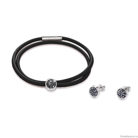 Серьги Coeur de Lion, Anthracite, 0118/21-1223. Германия