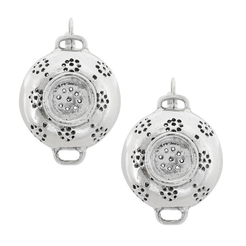 Серьги Taratata, Trois Etoiles, серебристые