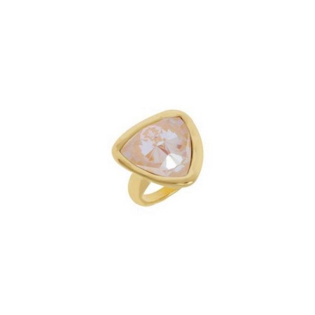 Кольцо VIDDA, Serenity, с кристаллом Swarovski, VD22-01426 персиковый, 16,5