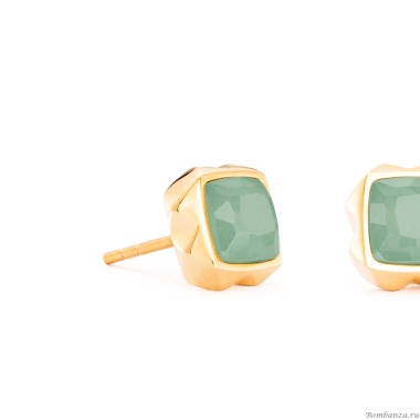 Серьги Coeur de Lion, Green-Gold, 1200/21-0516 Серьги Coeur de Lion, Green-Gold, 1200/21-0516