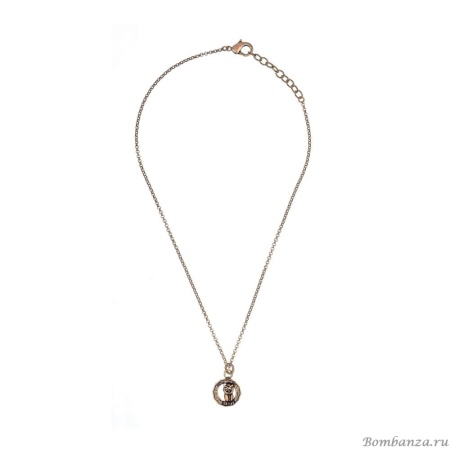 Колье Alcozer&J, кулон с совой, AL2502-C28AC24 золотистый