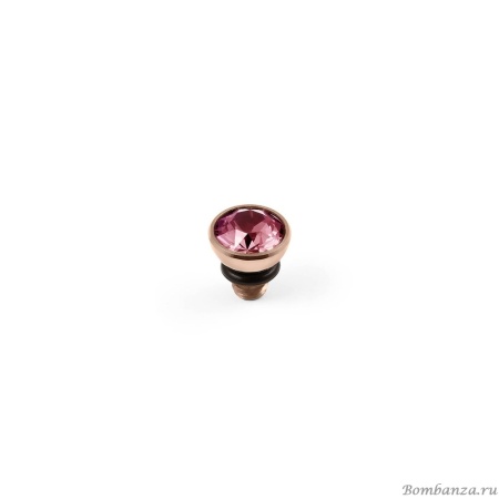Шарм Qudo, Bottone Indian Pink 5 мм 630110 R/RG
