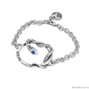 Браслет Tra-la-ra, Salvaje, со змеей и кристаллами, TLR24-245P002 синий