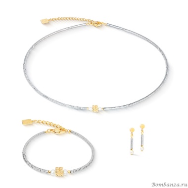 Колье Coeur de Lion, Silver-Gold, 1138/10-1716 Колье Coeur de Lion, Silver-Gold, 1138/10-1716