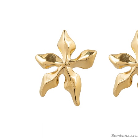 Серьги Fiore Luna, Цветок, AWE2712-G