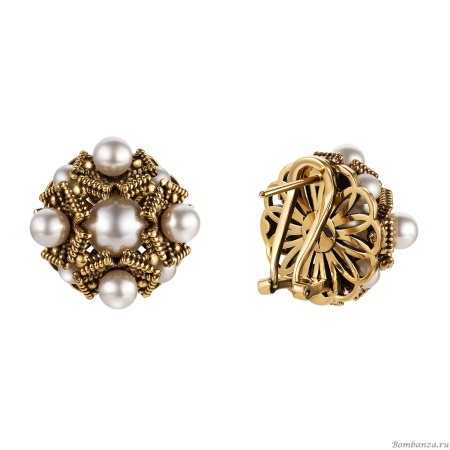 Серьги Fiore di Firenze ORDINE FIORENTINO OR1854 PERLA