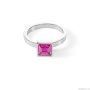Кольцо Coeur de Lion, Pink Silver, 0500/40-0417 56