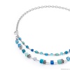 Колье Coeur de Lion, Turquoise, 4715/10-0600