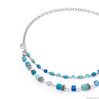 Колье Coeur de Lion, Turquoise, 4715/10-0600 Колье Coeur de Lion, Turquoise, 4715/10-0600