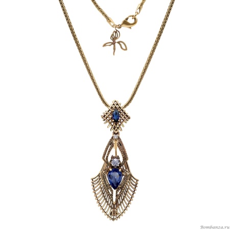 Брошь/Колье Fiore di Firenze RAGNO ART DECO SP310721 TANZANITE