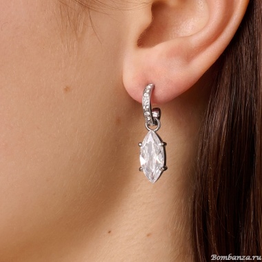 Серьги Dyrberg Kern, JUNIPE SS CRYSTAL, 470003 Серьги Dyrberg Kern, JUNIPE SS CRYSTAL, 470003