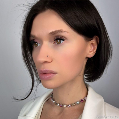 Колье Moon Paris, Ringo Queen, с кристаллами, MRQ-23.12-061 хрустальный