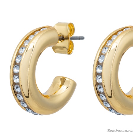 Серьги Fiore Luna, Crystal, A2409SW-E02.2 BW/G