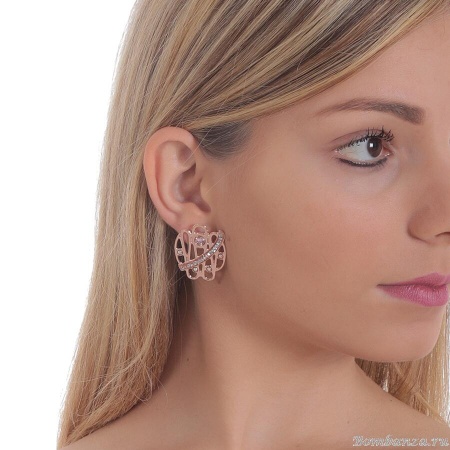 Серьги Boccadamo XOR230RS BR/RG