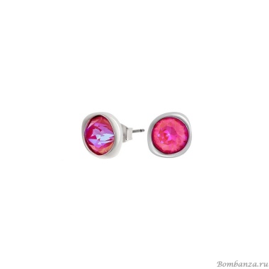 Пусеты Fiore Luna, Lotus Pink Delite A1909.7 R/S