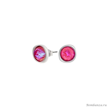 Пусеты Fiore Luna, Lotus Pink Delite A1909.7 R/S