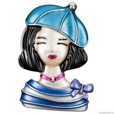 Брошь Shadore, Девочка в берете