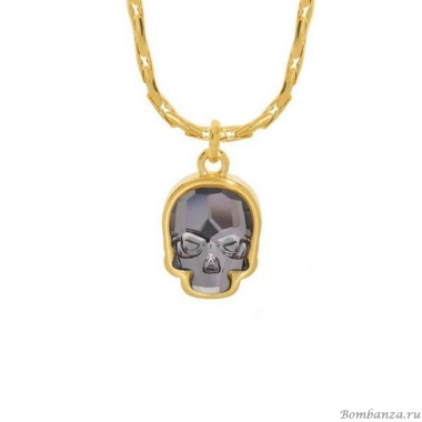 Колье VIDDA, Caribe, с австрийским кристаллом в форме черепа, VD22-01461 янтарный Колье VIDDA, Caribe, с австрийским кристаллом в форме черепа, VD22-01461 янтарный