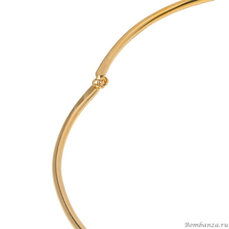 Колье Katerina Vassou, Sana, с изогнутыми линиями, KV23.2-307648 золотистый