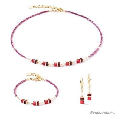 Серьги Coeur de Lion, Red, 4567/20-0300 Серьги Coeur de Lion, Red, 4567/20-0300
