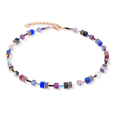 Колье Coeur de Lion, Purple-Blue, 2838/10-0807