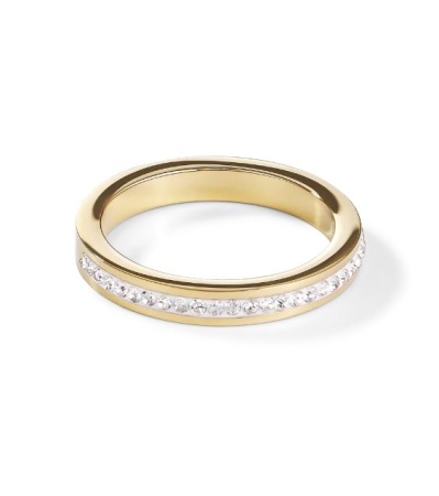 Кольцо Coeur de Lion, Crystal-Gold 18 мм, 0129/40-1816 56