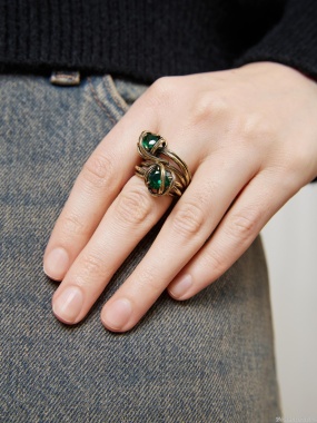 Кольцо Fiore di Firenze AN0948 SMERALDO Кольцо Fiore di Firenze AN0948 SMERALDO