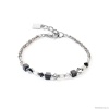 Браслет Coeur de Lion,  Black-White, 4239/30-1314. Германия