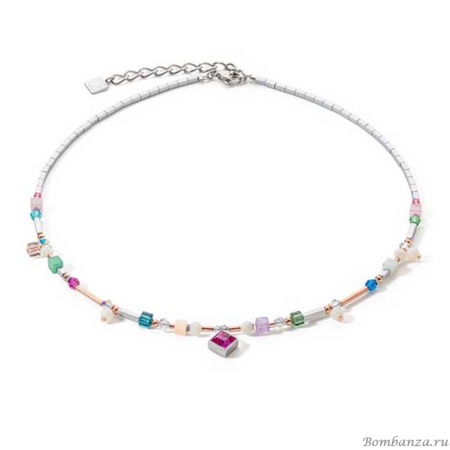 Колье Coeur de Lion, Brilliant Square Multicolour, 6007/10-1544