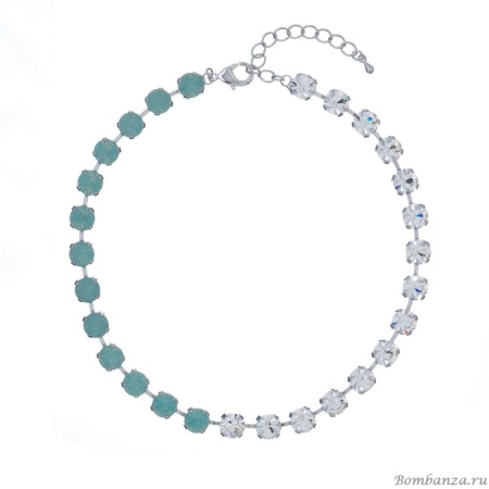 Колье Moon Paris, Ringo Queen, с кристаллами, MRQ-24.05-021 мятный