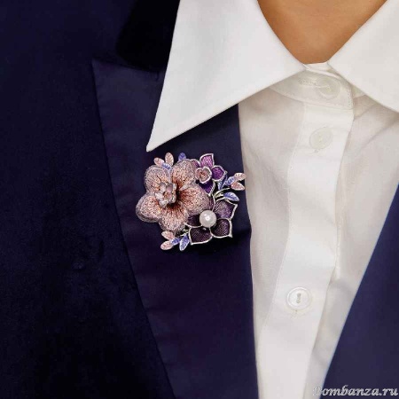 Брошь Shadore, Букет