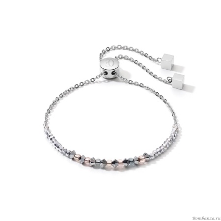 Браслет Coeur de Lion, Peach-Grey 5073/30-0229. Германия