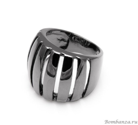Кольцо Moon Paris Ringo MR-1709-043_3820 серый  р-р 17,5