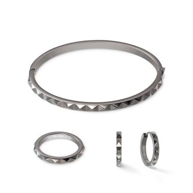 Браслет Coeur de Lion, Anthracite, 0135/32-1223 19 Браслет Coeur de Lion, Anthracite, 0135/32-1223 19