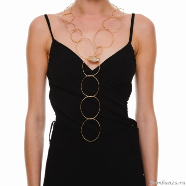 Колье Katerina Vassou, Aviana, с кварцем, KV23-307588G золотистый