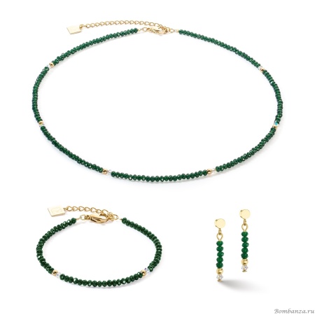 Браслет Coeur de Lion, Dark Green, 2033/30-0521. Германия