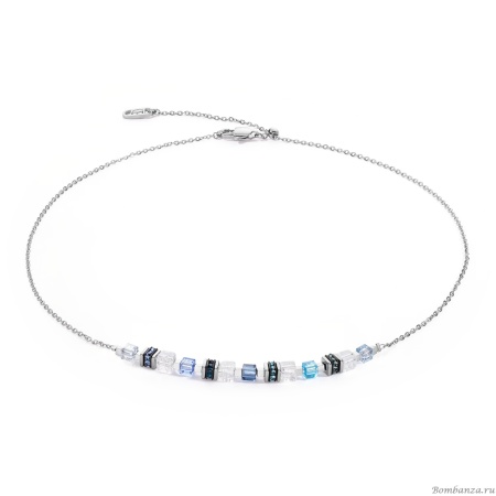 Колье Coeur de Lion, Blue-Silver, 5076/10-0717 Колье Coeur de Lion, Blue-Silver, 5076/10-0717. Германия