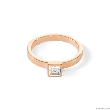 Кольцо Coeur de Lion, Crystal-Rose gold 18.5 мм 0501/40-1822 58 Кольцо Coeur de Lion, Crystal-Rose gold 18.5 мм 0501/40-1822 58