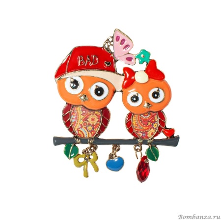 Брошь Shadore, Совы