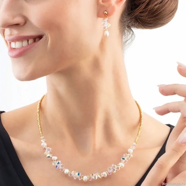 Серьги Coeur de Lion, Crystal-Gold, 1136/21-1816 Серьги Coeur de Lion, Crystal-Gold, 1136/21-1816