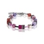 Браслет Coeur de Lion GeoCUBE® Multicolor Red-Rose, 2838/30-0325. Германия