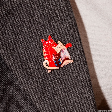 Брошь Shadore, Котики