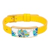 Браслет Fiore Luna, на желтом кожанном ремешке, CB03599-24A Браслет Fiore Luna, на желтом кожанном ремешке, CB03599-24A