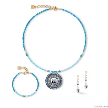 Серьги Coeur de Lion, Turquoise, 2035/21-0600 Серьги Coeur de Lion, Turquoise, 2035/21-0600
