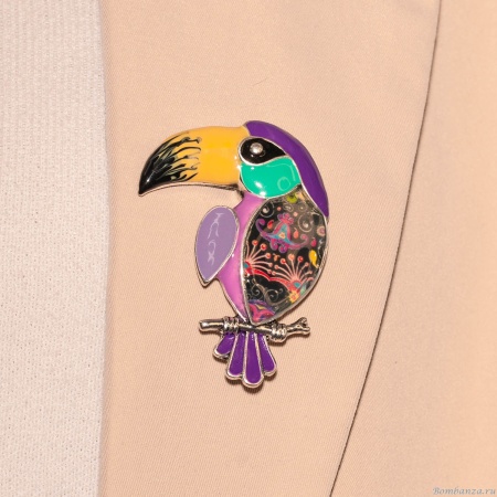 Брошь Shadore, Тукан