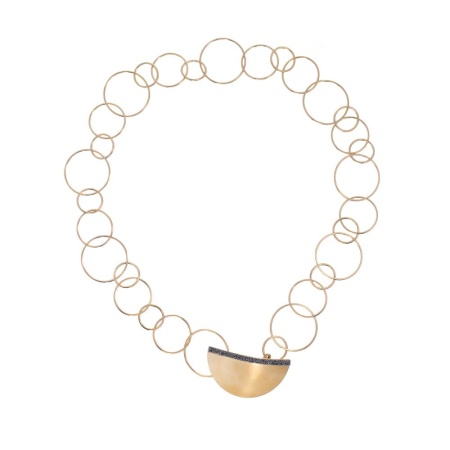 Колье Katerina Vassou, Lucida, с кристаллами, KV23.2-303765 золотистый