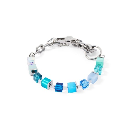 Браслет Coeur de Lion, Blue-Turquoise, 4712/30-0706